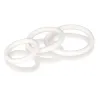 Calexotics Lot de 3 cockrings souples Blanc